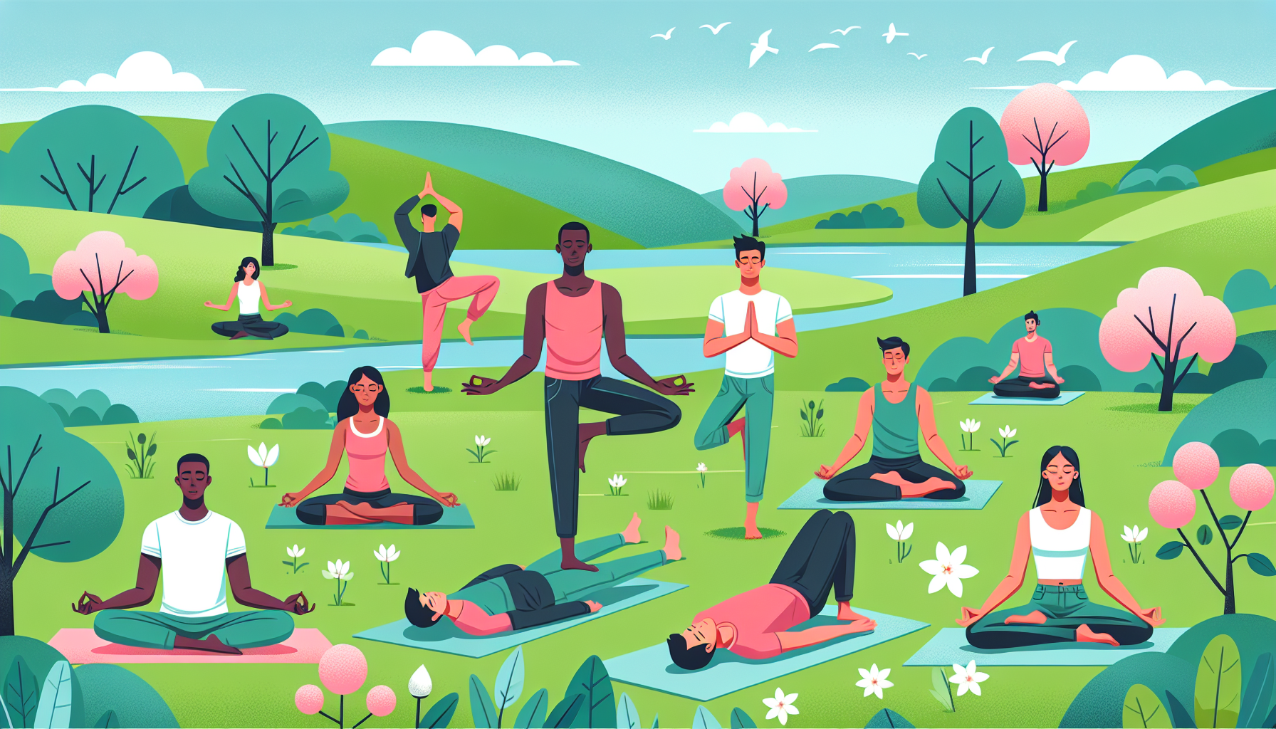 요가와 명상으로 마음의 평화 찾기-첫번째